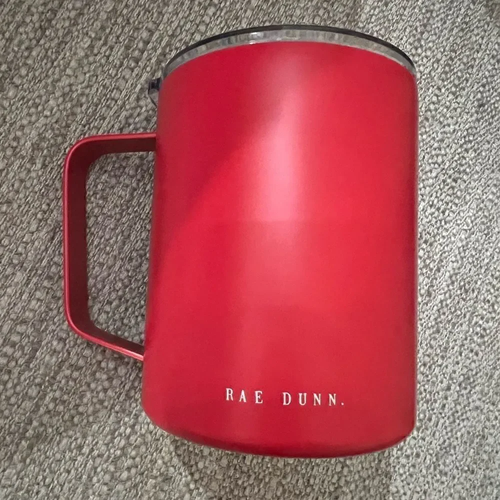 NWT Rae Dunn Hot Cocoa mug with lid